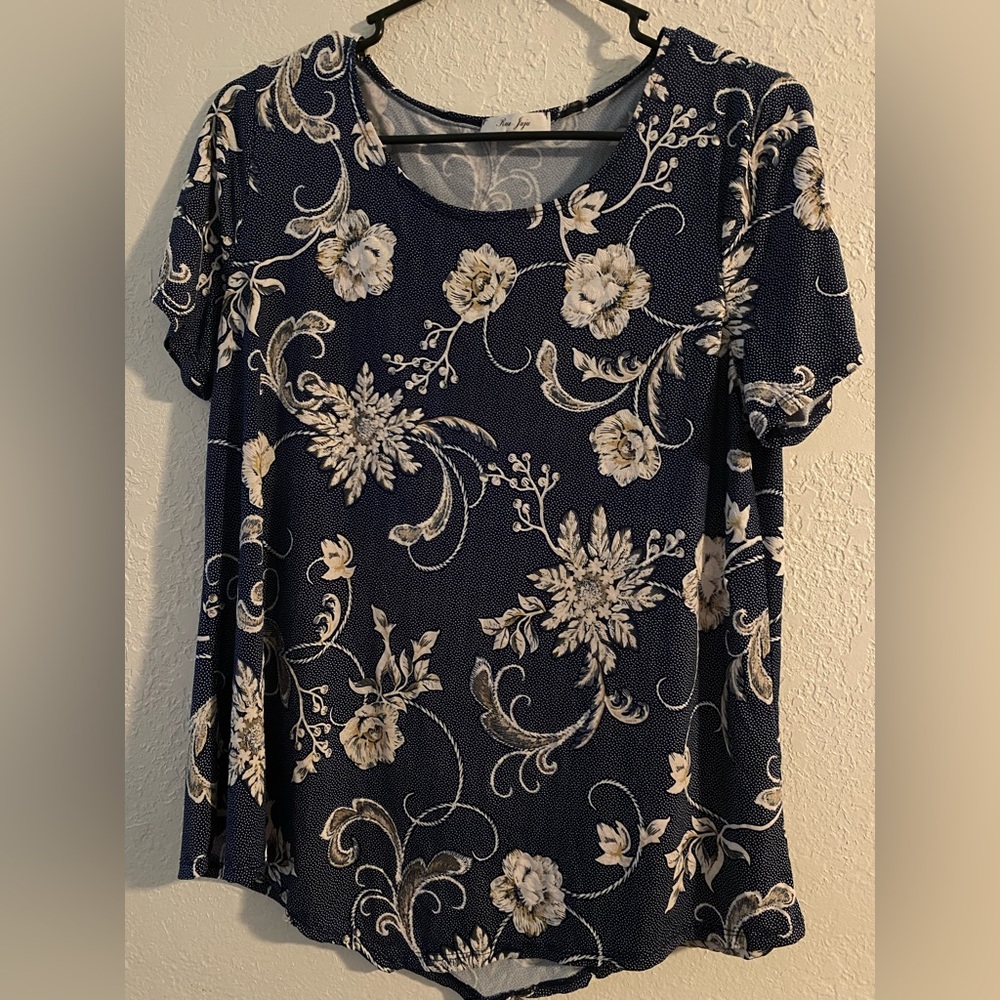 Rue Juju floral top blouse